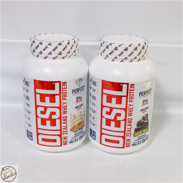 2 TUBS WHEY PROTEIN - VANILLA EXP JUN 2027