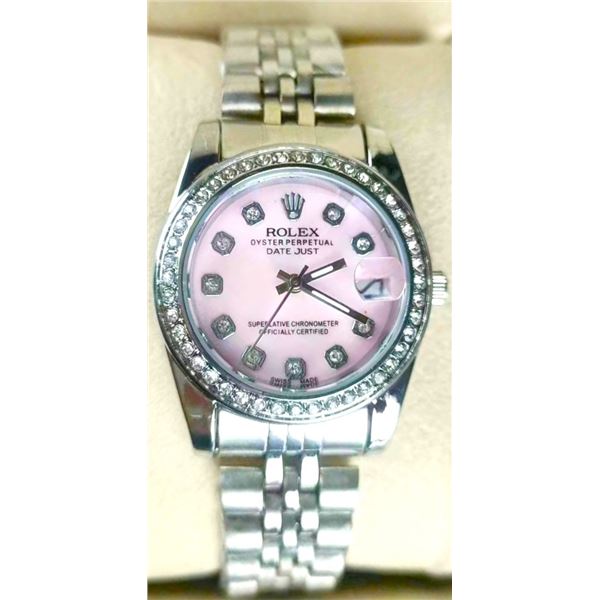 NEW REPLICA ROLEX QUARTZ WOMENS WATCH