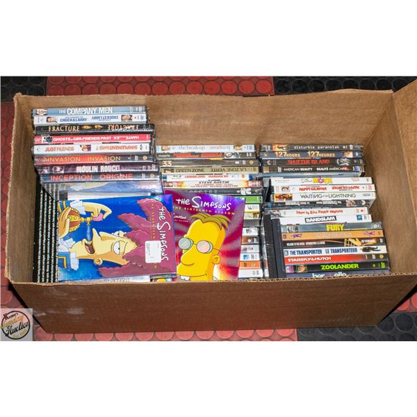 83 +/- DVD'S: 54 , 20 DVD BOX SET, SIMPSONS