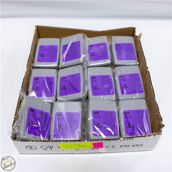 3M 7093 P100 PARTICULATE FILTERS EXP 7/27