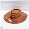 Image 1 : VINTAGE HAND TOOLED MEXICAN LEATHER HAT
