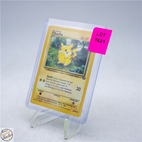 1999 PIKACHU POKEMON CARD