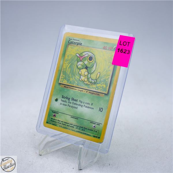 1999 CATERPIE POKEMON CARD