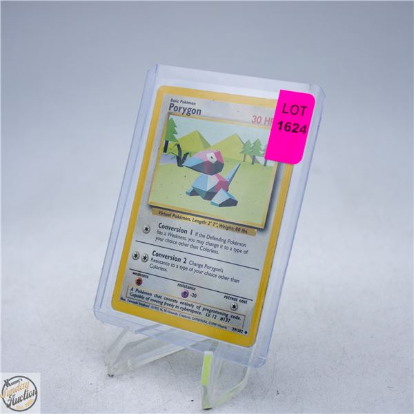 1999 PORYGON POKEMON CARD