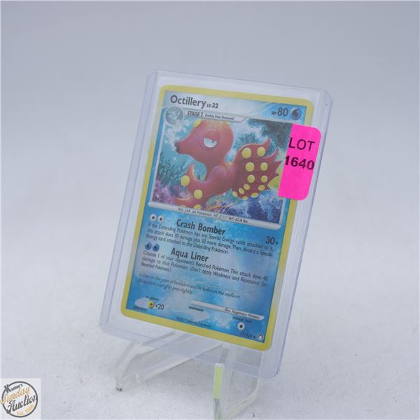 2007 OCTILLERY REVERSE HOLO POKEMON CARD