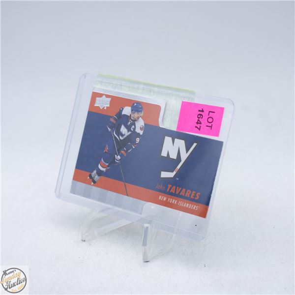 2015/16 JOHN TAVARES TIM HORTONS INSERT CARD