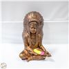 Image 1 : VINTAGE BYRON MOLD NATIVE AMERICAN INDIAN