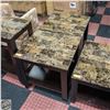 Image 1 : PAIR OF MATCHING SIDE TABLES WITH FAUX