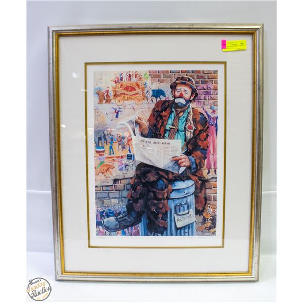 FRAMED "WALL STREET" LIMITED EDITION OFFSET