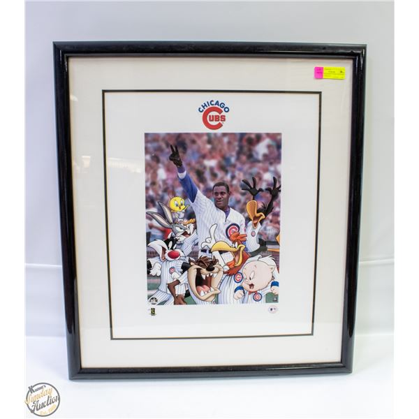 FRAMED LOONEY TUNES WARNER BROS. LISENCED