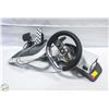 Image 1 : XBOX 360 RACING WHEEL & PEDALS - WORKING
