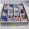 Image 1 : QTY 3200 VARIOUS YEAR+BRAND HOCKEY CARDS