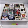 Image 1 : QTY 3200 VARIOUS YEAR+BRAND HOCKEY CARDS
