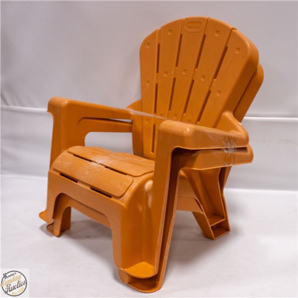 2 CHILDRENS ADIRONDACK CHAIRS