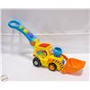 Image 1 : V TECH PUSH & POP BULLDOZER WITH BALLS