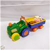 Image 1 : KIDDIELAND FARM TRACTOR & TRAILER WITH