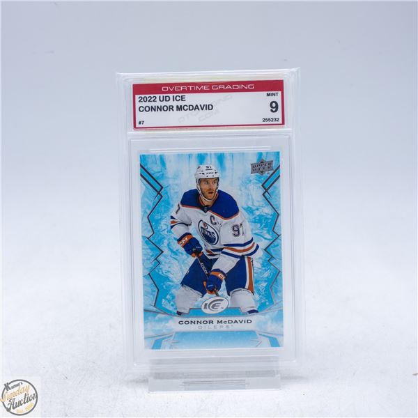 2022 UPPER DECK ICE BLUE CONNOR MCDAVID