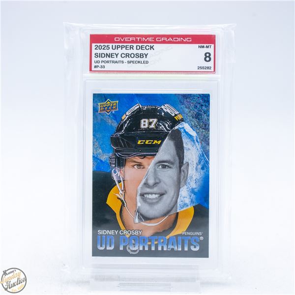2025 UPPER DECK UD PORTRAITS SIDNEY CROSBY