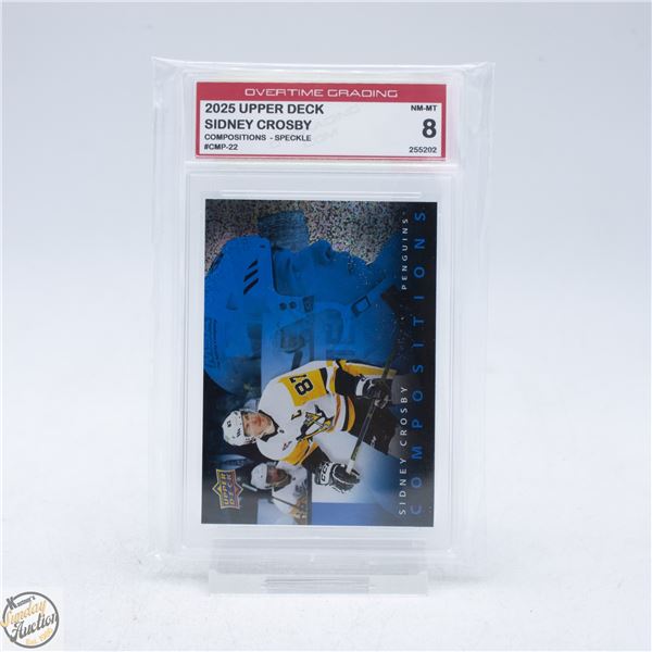 2025 UPPER DECK SIDNEY CROSBY SPECKLE