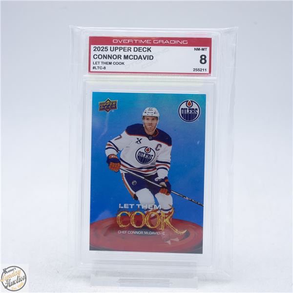 2025 UPPER DECK CONNOR MCDAVID HOCKEY