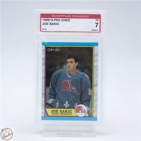 1989 O-PEE-CHEE JOE SAKIC ROOKIE HOCKEY
