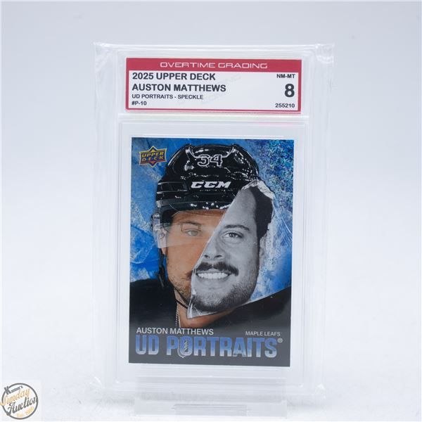 2025 UPPER DECK AUSTON MATTHEWS SPECKLE