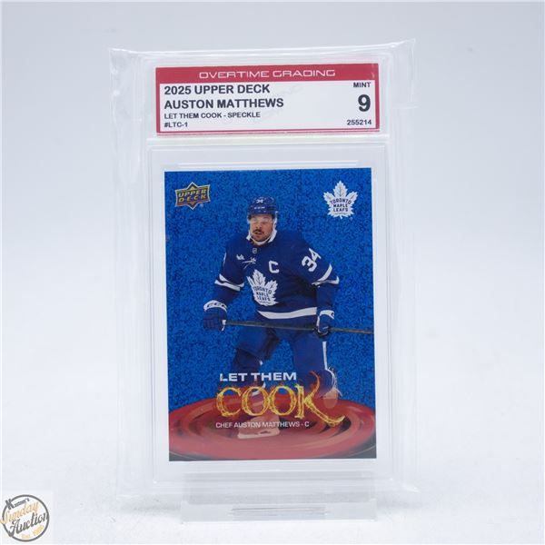 2025 UPPER DECK AUSTON MATTHEWS SPECKLE
