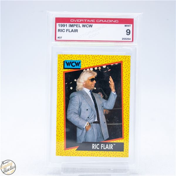 1991 IMPEL WCW RIC FLAIR WRESTLING CARD