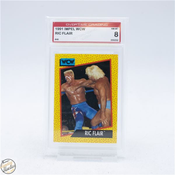 1991 IMPEL WCW RIC FLAIR WRESTLING CARD