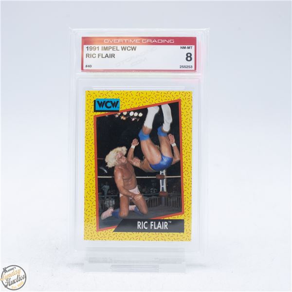 1991 IMPEL WCW RIC FLAIR WRESTLING CARD