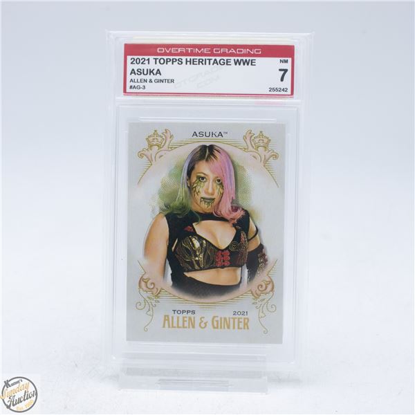 2021 TOPPS HERITAGE WWE ASUKA