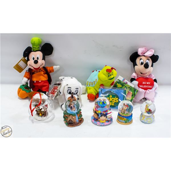 FLAT OF COLLECTABLE DISNEY