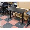Image 1 : BLACK STANDUP DESK WITH 2 MOTORS