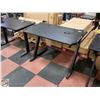 Image 1 : CARBON FIBER GAMING DESK WITH LIGHTS