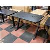 Image 1 : CARBON FIBER GAMING DESK WITH LIGHTS