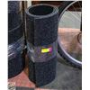 Image 1 : ROLL OF VARIOUS SIZE CHARCOAL RUNNER RUG
