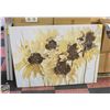 Image 1 : LARGE CANVAS PRINT OF SUNFLOWERS