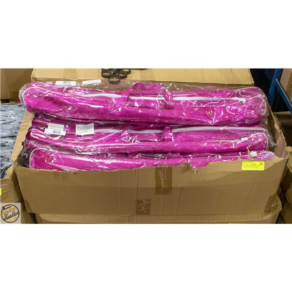 CASE OF 25 TWIRLING BATON CARRY-ALL BAGS - PINK