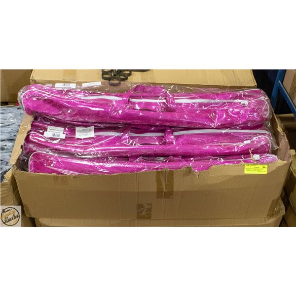 CASE OF 25 TWIRLING BATON CARRY-ALL BAGS - PINK