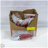 Image 1 : BOX OF 9 SETS OF HOG RING PLIERS WITH 200 RINGS