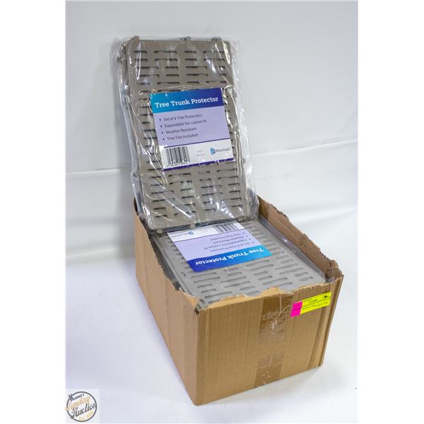 CASE WITH 10 PACKS WITH A SET OF 6 TREE PROTECTORS