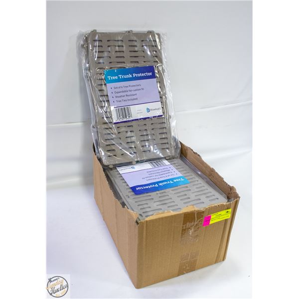 CASE WITH 10 PACKS WITH A SET OF 6 TREE PROTECTORS
