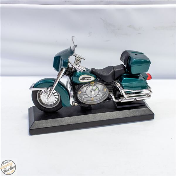 THUNDERBIRD MOTORCYCLE CLOCK H-7.5"