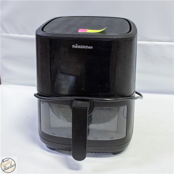 AIR FRYER "THINK KITCHEN" BRAND - NEEDS CLEANING