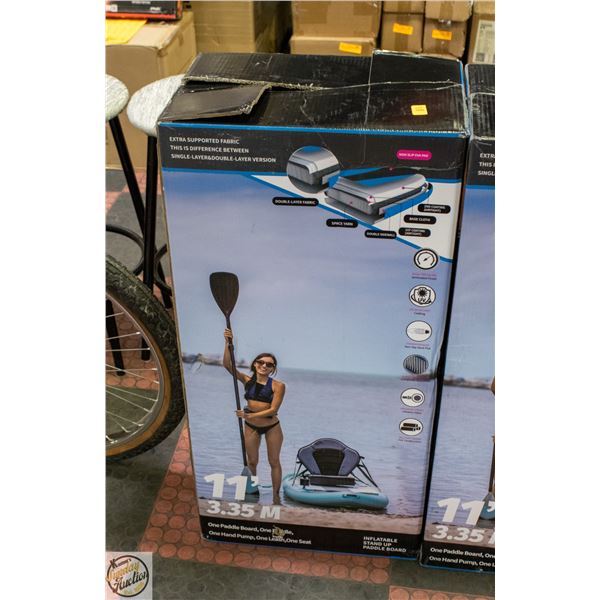 NEW 11' INFLATABLE STAND UP PADDLE BOARD