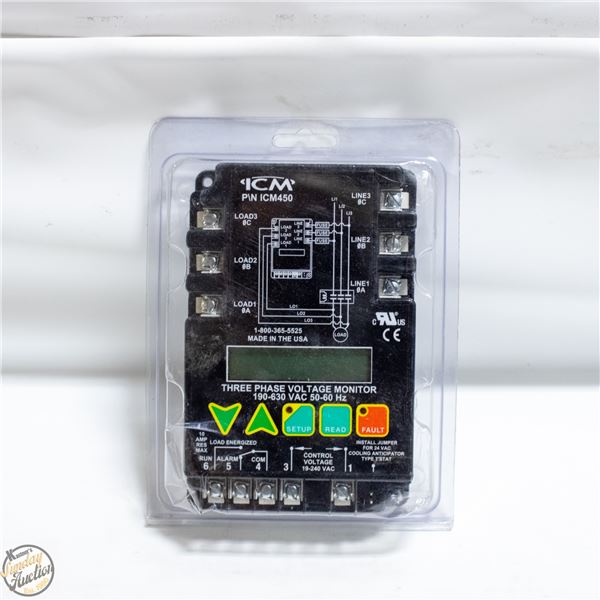 NEW ICM-450 THREE PHASE VOLTAGE