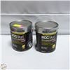 Image 1 : 2 RUST OLEUM ROCALKYD SILVER/GREY PAINT