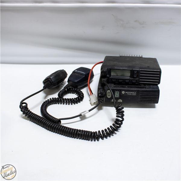SET OF 2 MOTOROLA RADIUS MOBILE RADIO