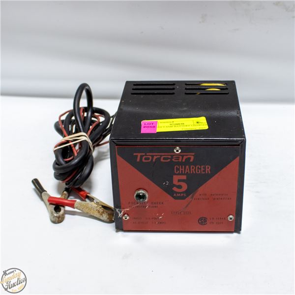 TORCAN 5 AMP BATTERY CHARGER