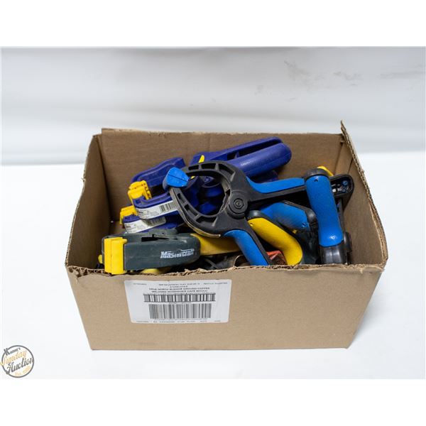 FLAT OF CLAMPS